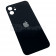 Задняя крышка для iPhone 12 ( черный ) стекло большое кольцо камеры